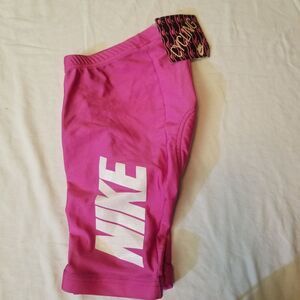 vtg NIKE USA MADE Spandex Pink Padded Cycling Bicycle Shorts‎ Size XS Deadstock